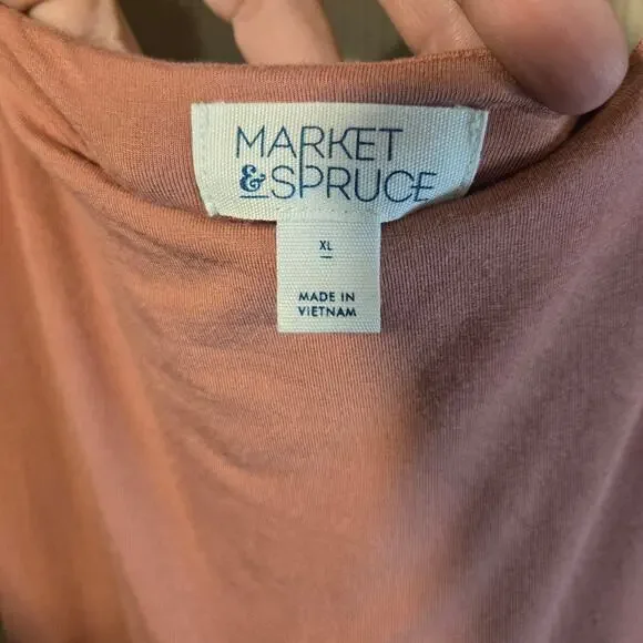 Market & Spruce Maxi Dress – Size XL | Terracotta Rose [0396] - Picture 6 of 9